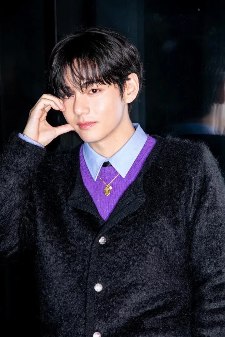 v bts celine year end event 2025 celine store seoul