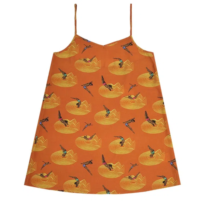 Potato Head EcoVero slip dress, $200, Dover Street Market Singapore
