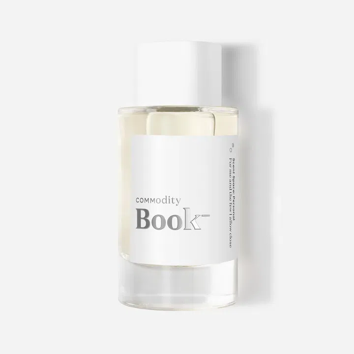 Book-inspired perfumes: Commodity Book