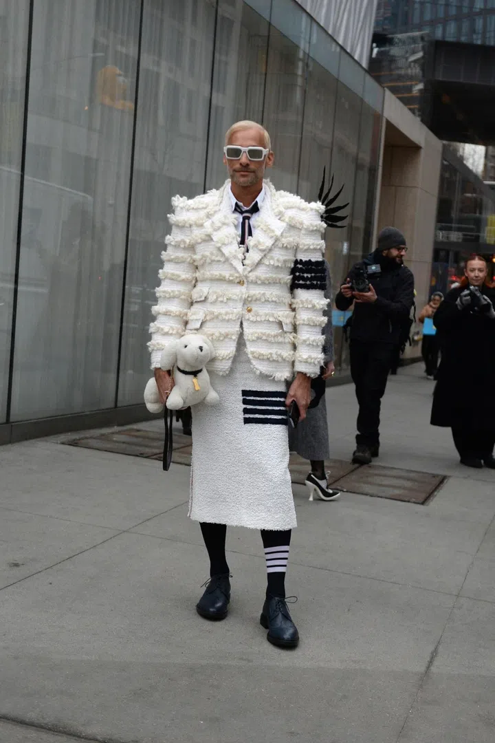 street style thom browne