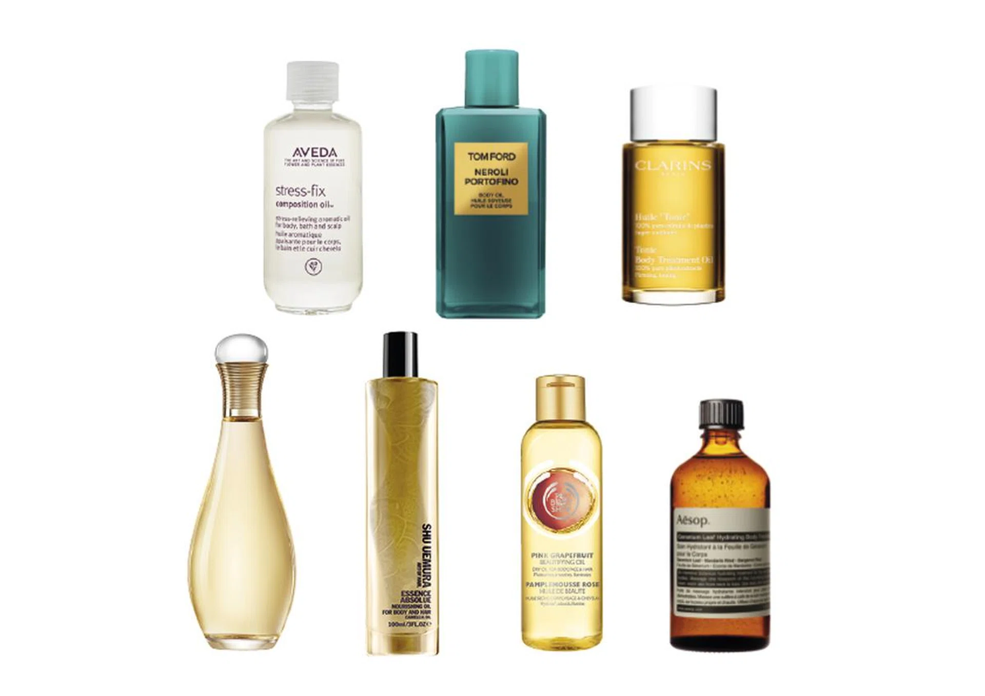 Scented body oils