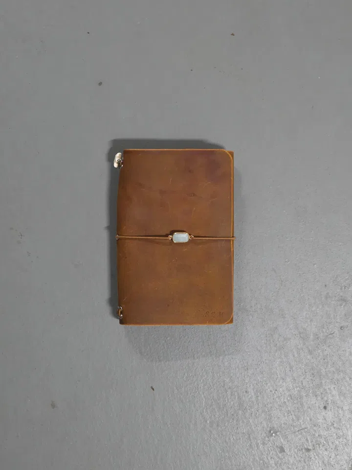 Handmade leather bullet journal Singapore - Susley Co