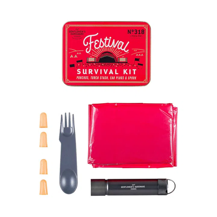 Gentlemen's Hardware Festival Survival Kit, $45, Tangs
