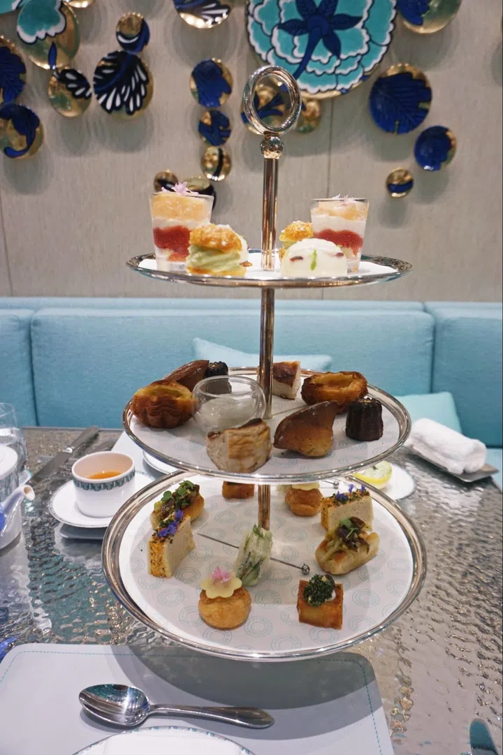 Tiffany & Co Blue Box Cafe Singapore afternoon tea review