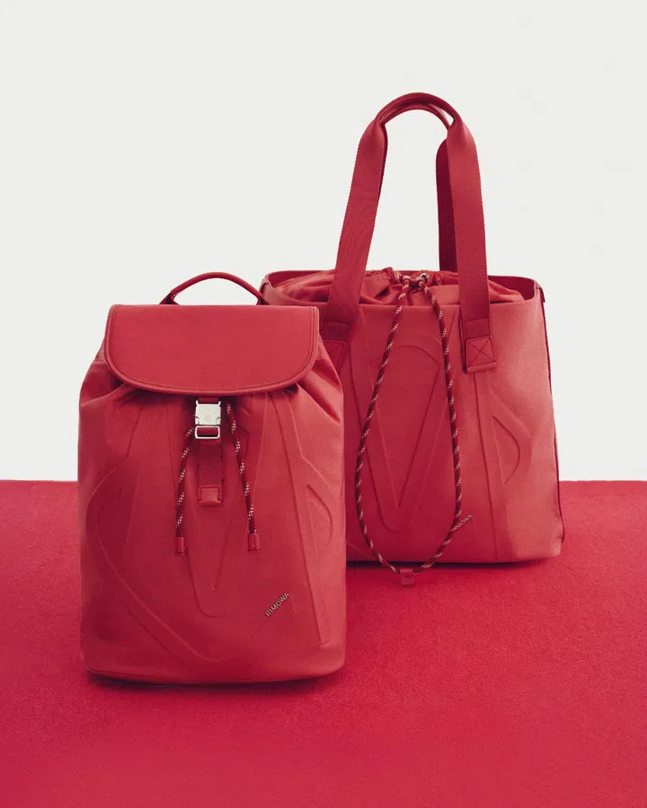 RIMOWA signature flap backpack and sliding tote