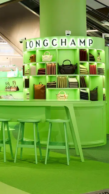 Longchamp Singapore Raffles City pop-up 2026