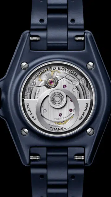 chanel J12 bleu watch