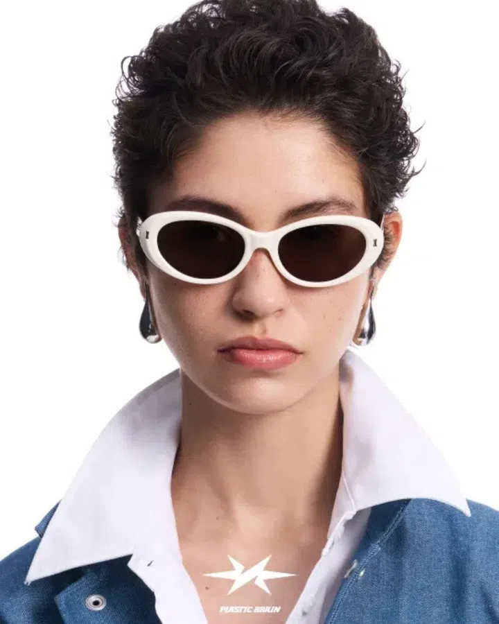 Y2K Sunglasses Plastic Brain