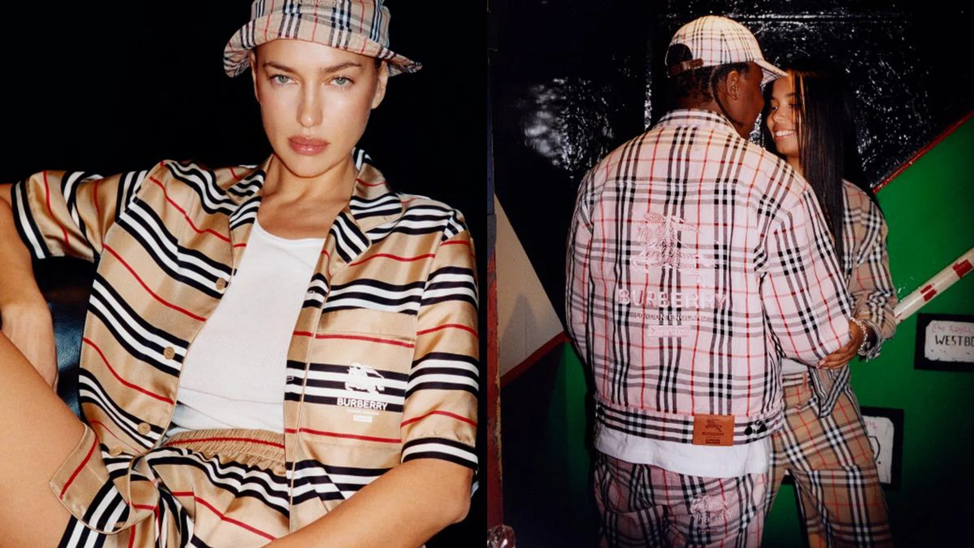 supreme burberry