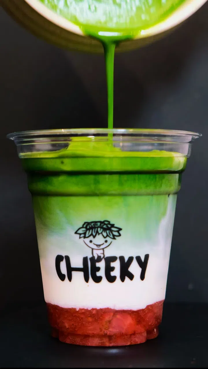 Cheeky Cuppas Fresh Berry Matcha