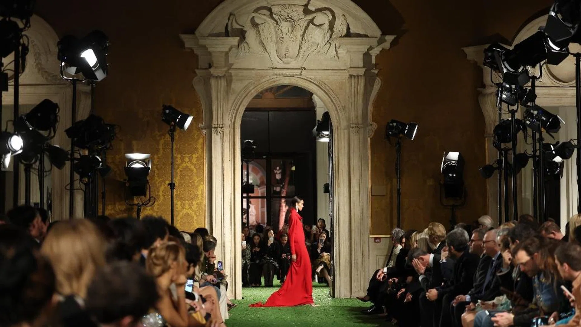 valentino fall winter 2026 interferenze show notes review