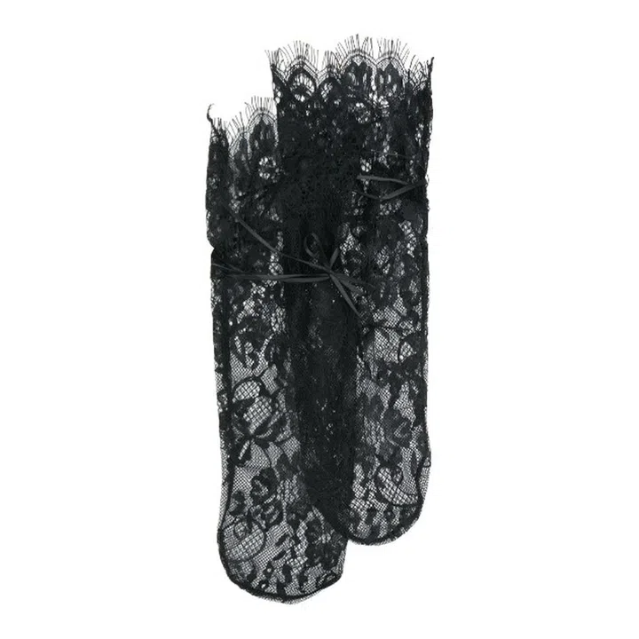 Maison Close lace mid-calf socks