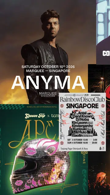 Best parties clubbing raves Singapore October 2026