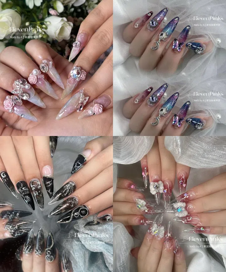 Best Nail Studios Singapore Eleven Pinks 