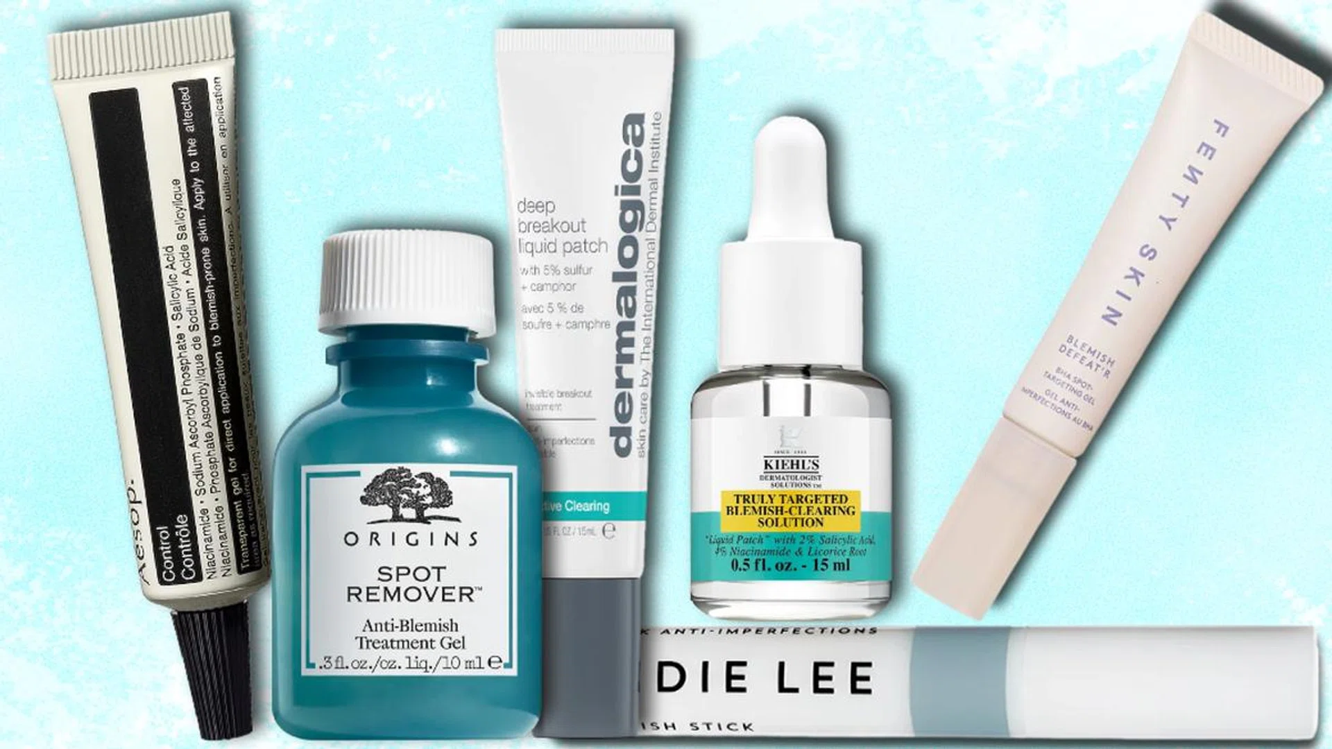 Say bye, pimple!