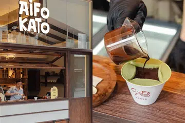 Aifokato Singapore DIY affogato cafe