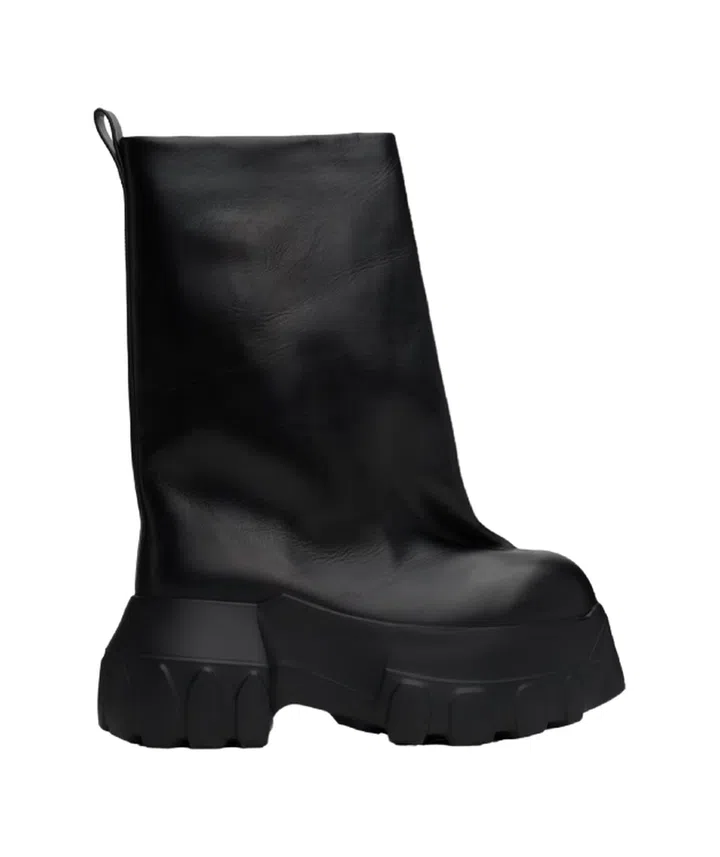 Leather boots, US$1,965 (S$2,582), www.rickowens.eu