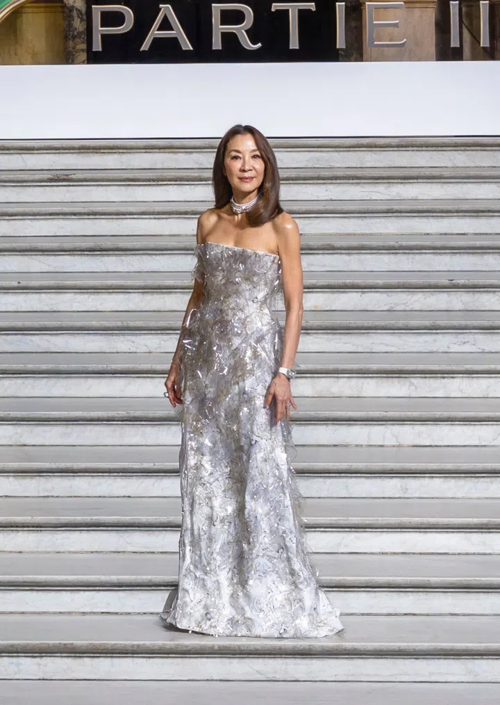 Wicked For Good World Tour Paris premiere Michelle Yeoh Maison Margiella 