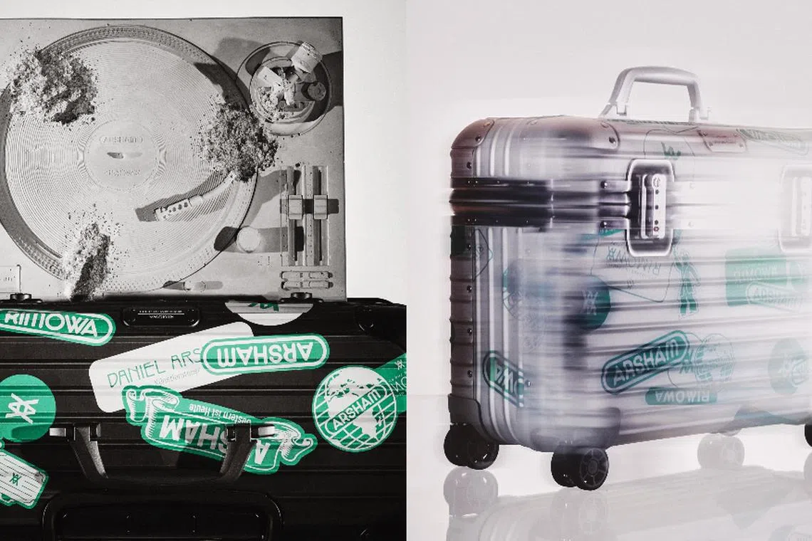 【RIMOWA Daniel Pilot x Arsham 】“Eroded