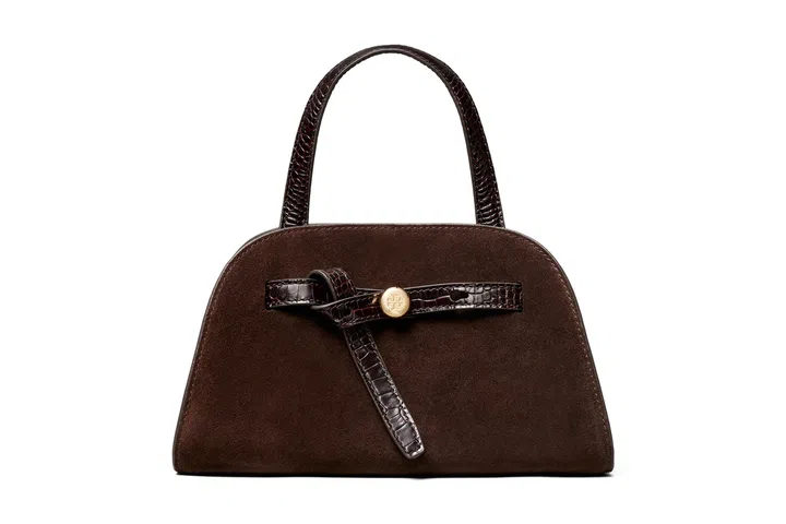 Vintage-inspired luxury branded handbags Fall Winter 2026 - TB Romy Bauletto bag