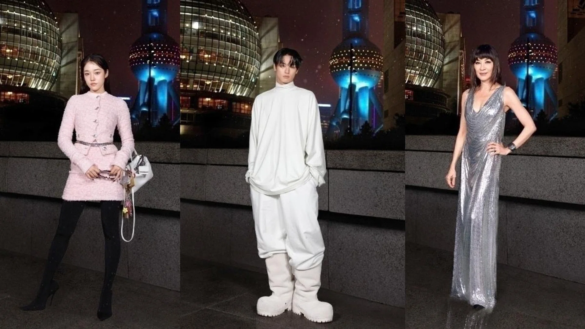 PP Krit, Juyeon, and Other Stars at Balenciaga's Shanghai Show