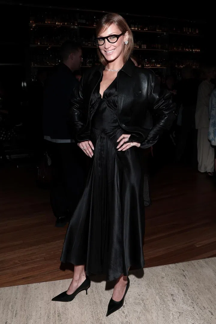 bella hadid prada milan fashion week