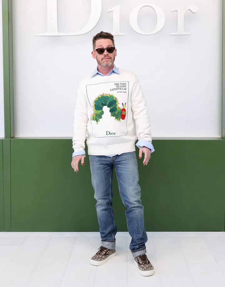 Macaulay Culkin at Dior Fall Winter 2026 Paris Fashion Week