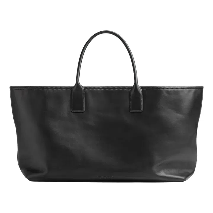 Cabat leather bag, $10,060, Bottega Veneta