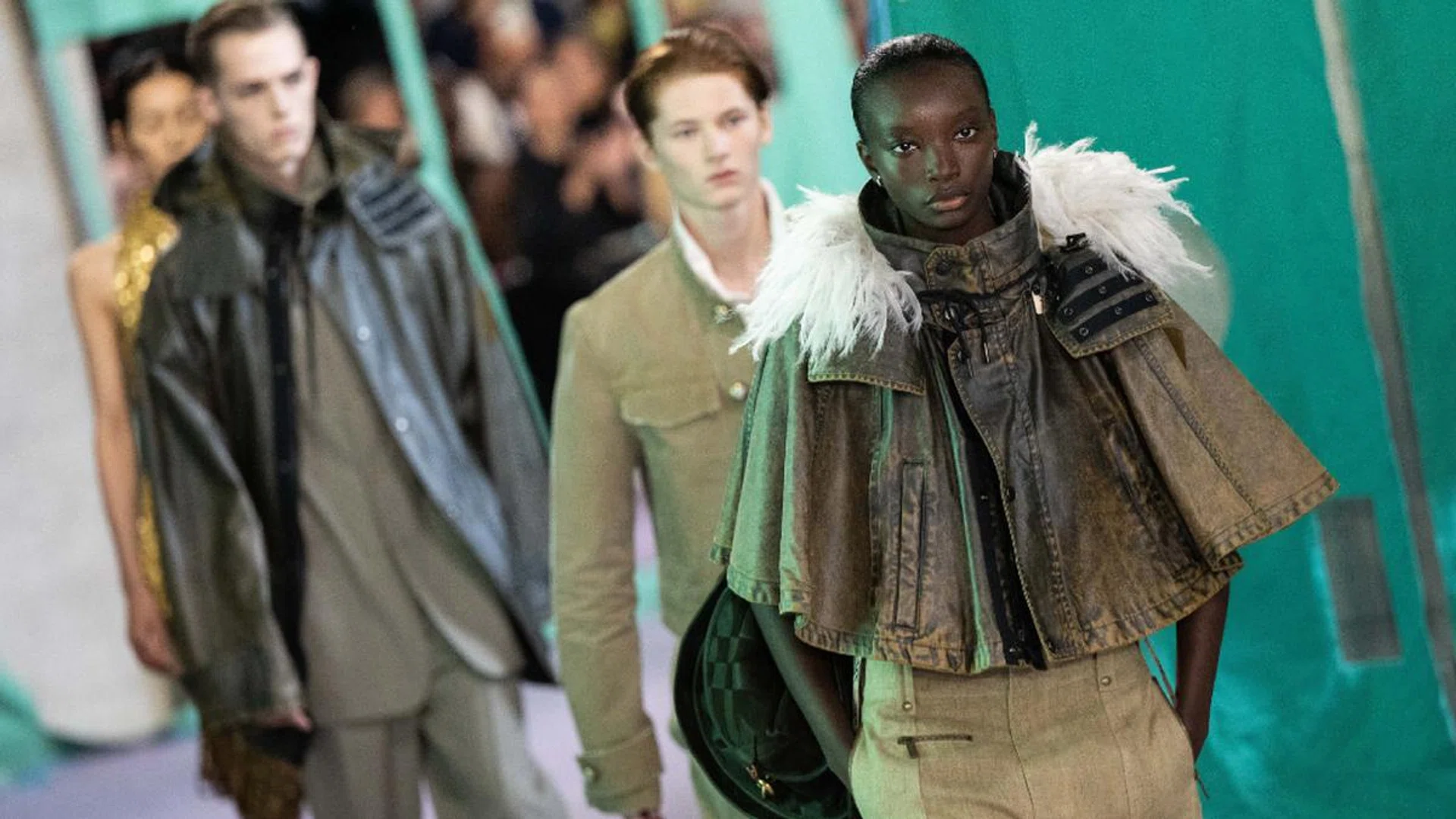 Modern heritage at Burberry. Credit: Jeff Spicer/Getty Images