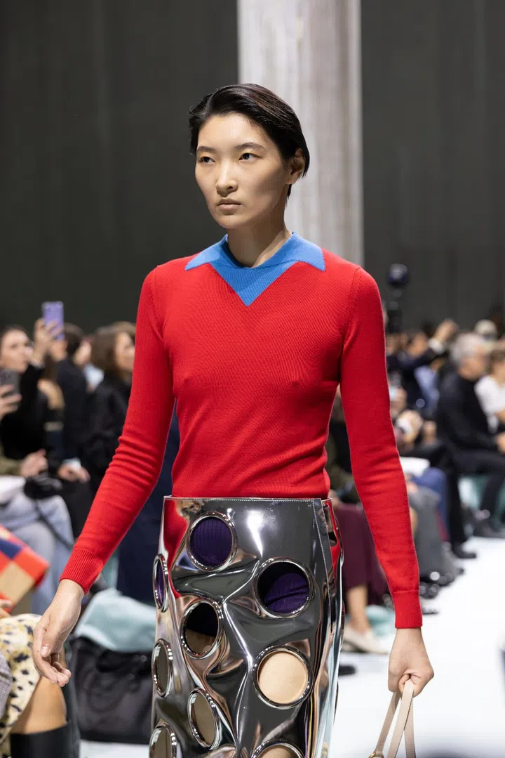 prada spring summer 2025 skirt