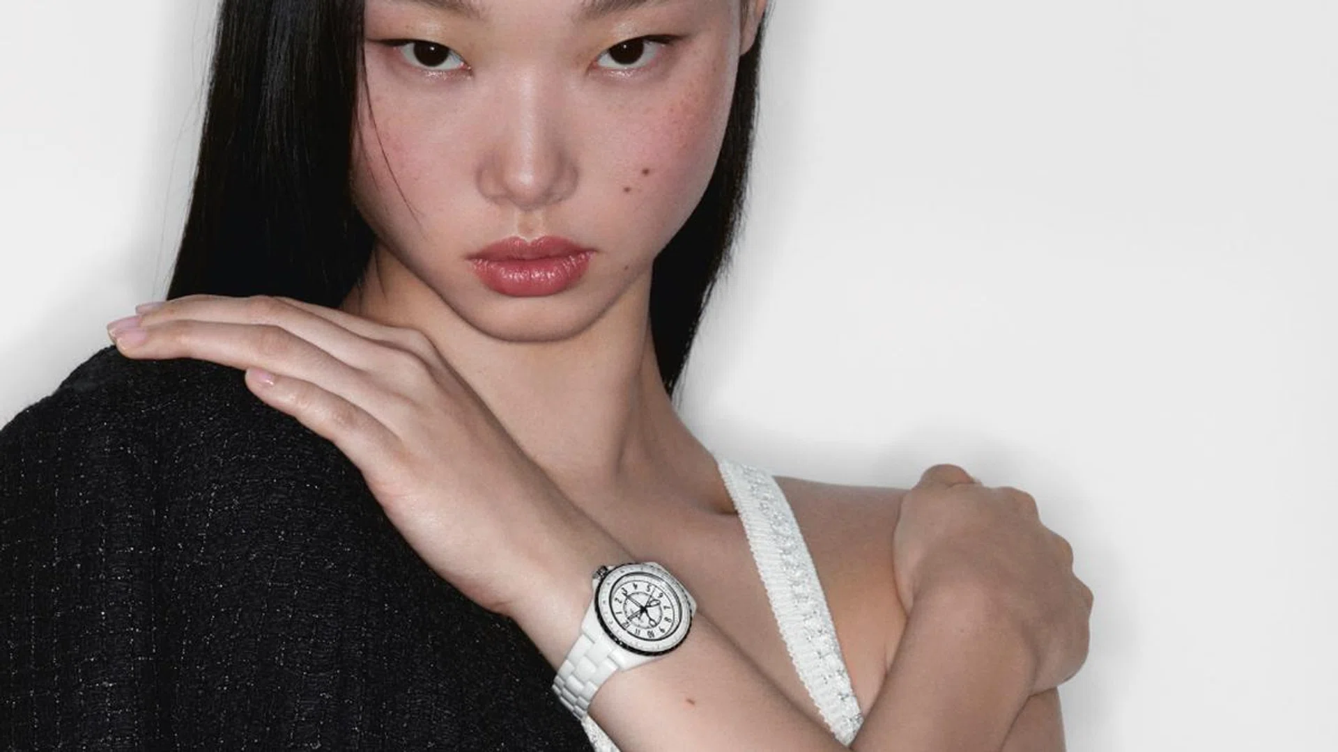 The newest edition of the J12 for 2024 features the distinctive white ceramic look. Credit: Chanel 
