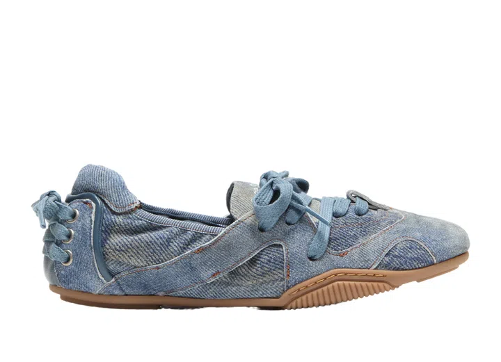 Acne studios lace up leather shoes