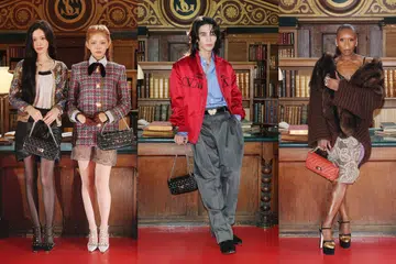 Celebrity VIPs at Valentino Spring Summer 2027 show Paris Fashion Week
