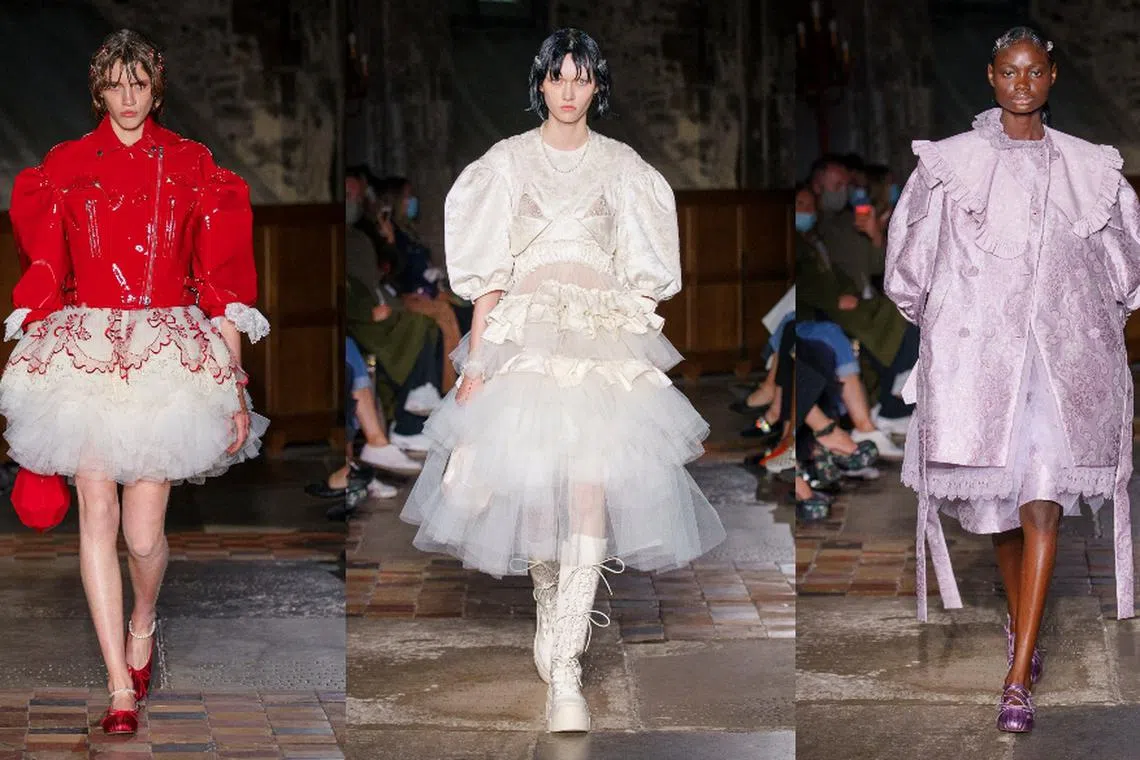 Simone Rocha Spring/Summer '22: Something Angelic, Something Gothic ...