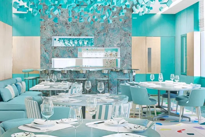 New cafes restaurants Singapore July 2026 - Blue Box Cafe Tiffany & Co