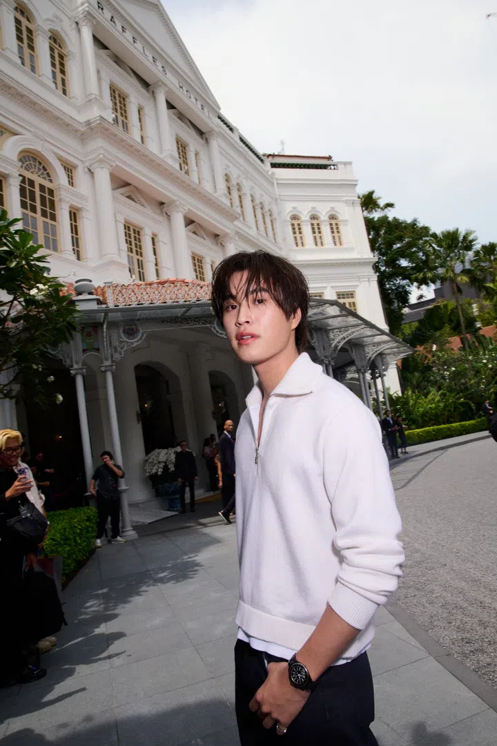 Gemini Norawit at Chanel Cruise 2025/26 show in Singapore