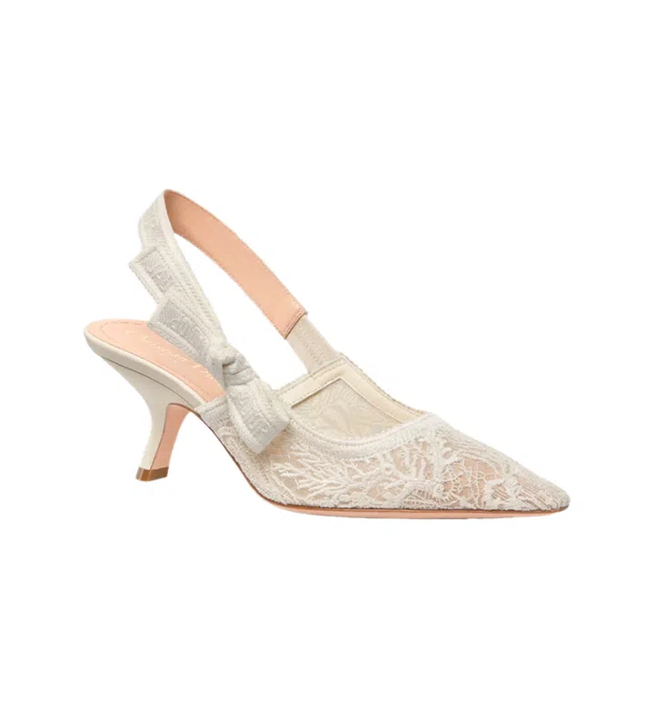 J’Adior Technical Fabric-Blend Slingback Pumps Dior