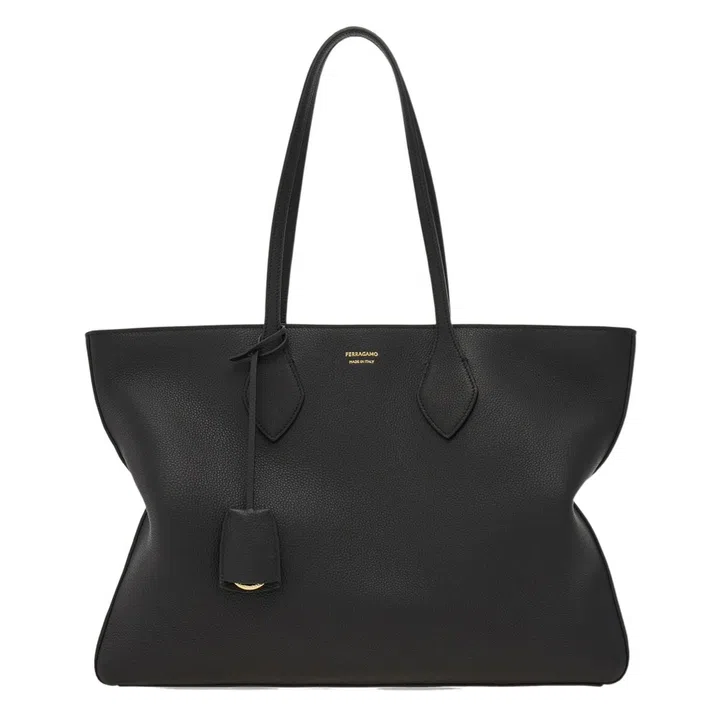 Leather bag, price unavailable, Ferragamo