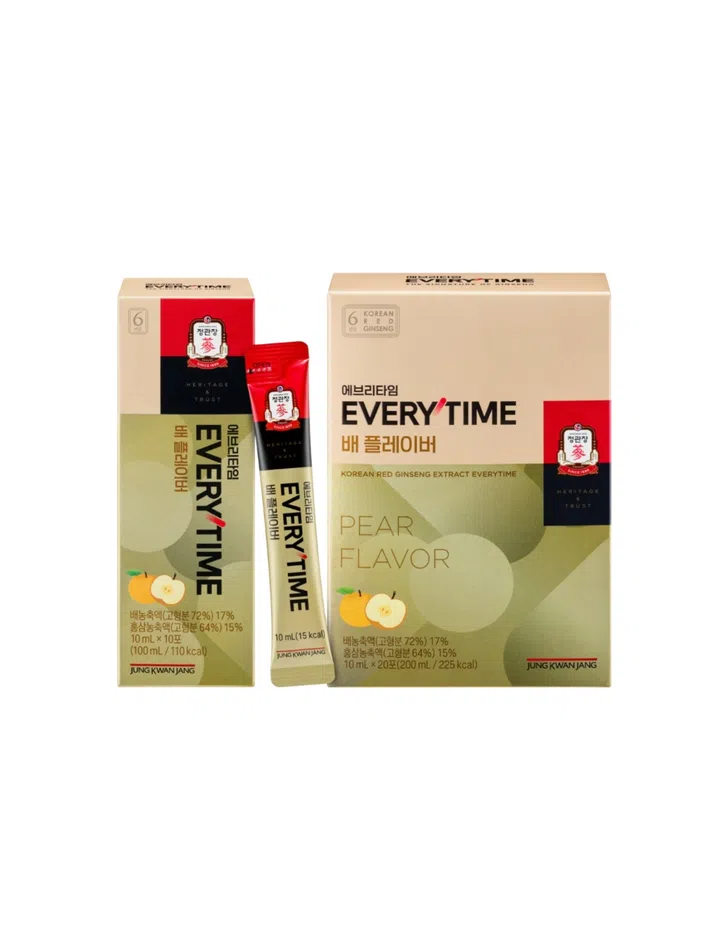 korean skincare supplements Jung Kwan Jang Everytime Pear Flavour sticks