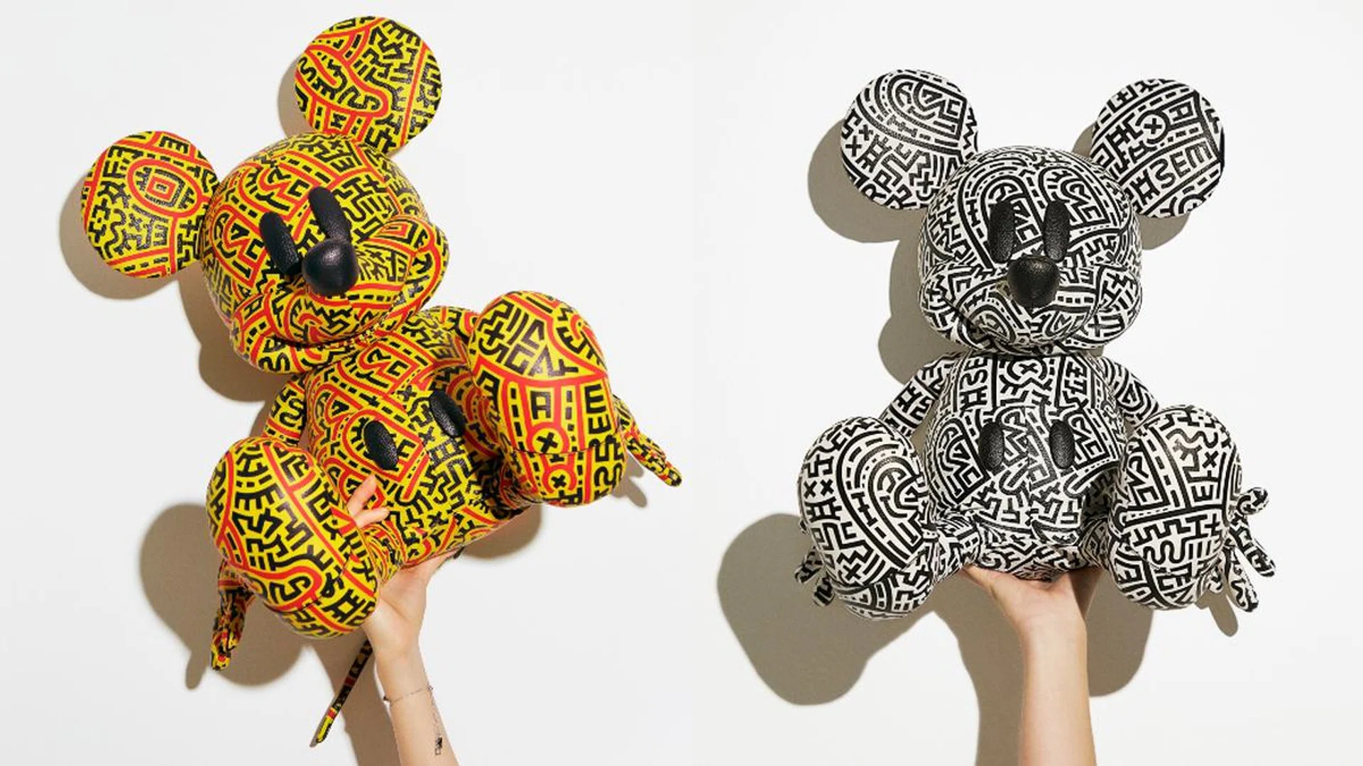 Hey Mickey, you're so fine. Credit: Alessandro Simonetti, Disney and Keith Haring Foundation
