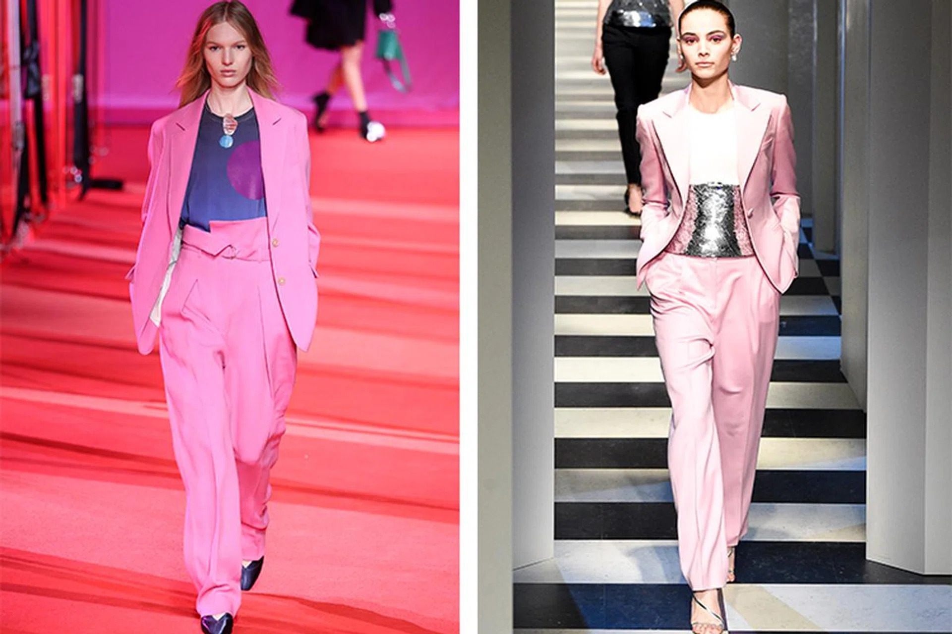 From left: 3.1 Philip Lim, Oscar De La Renta 