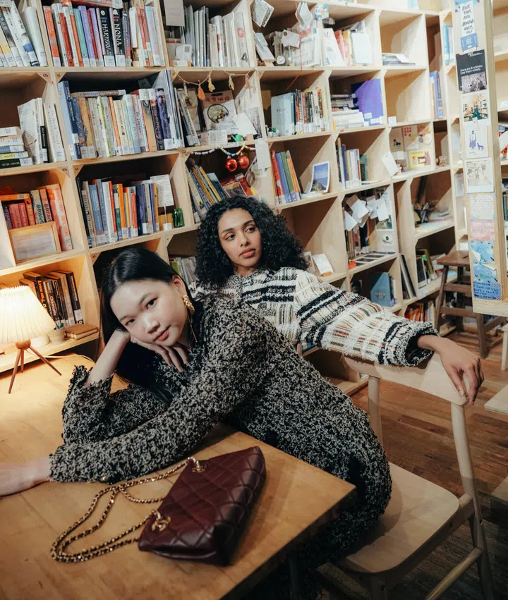 chanel spring summer 2026 matthieu blazy collection casual poet library