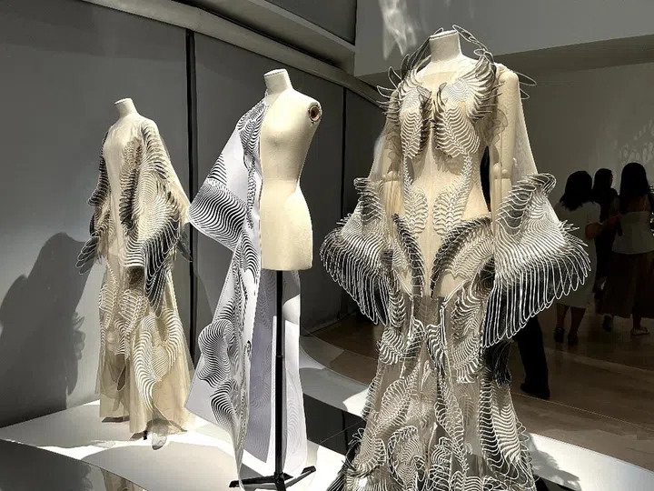 iris van herpen exhibit lee kong chian natural history museum art science museum singapore sg SCULPTING THE SENSES