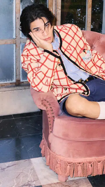 Jeff Satur In Valentino For Female Magazine June Edition Cover