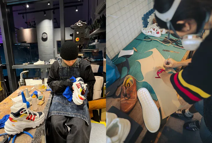 Ming Yew young Singaporean cobbler and skateboarder