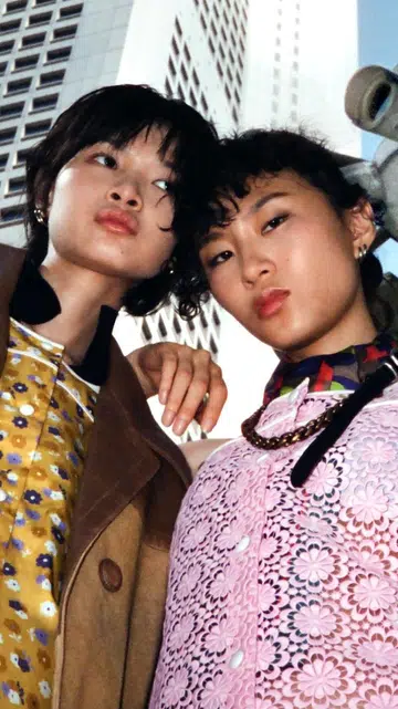 miu miu ss26 collection fashion shoot tan siyou amoeba photography