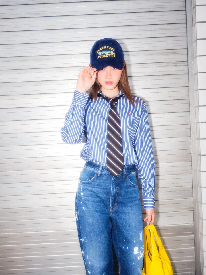 Supercatkei in Polo Ralph Lauren For F ZINE Volume 1 Cover