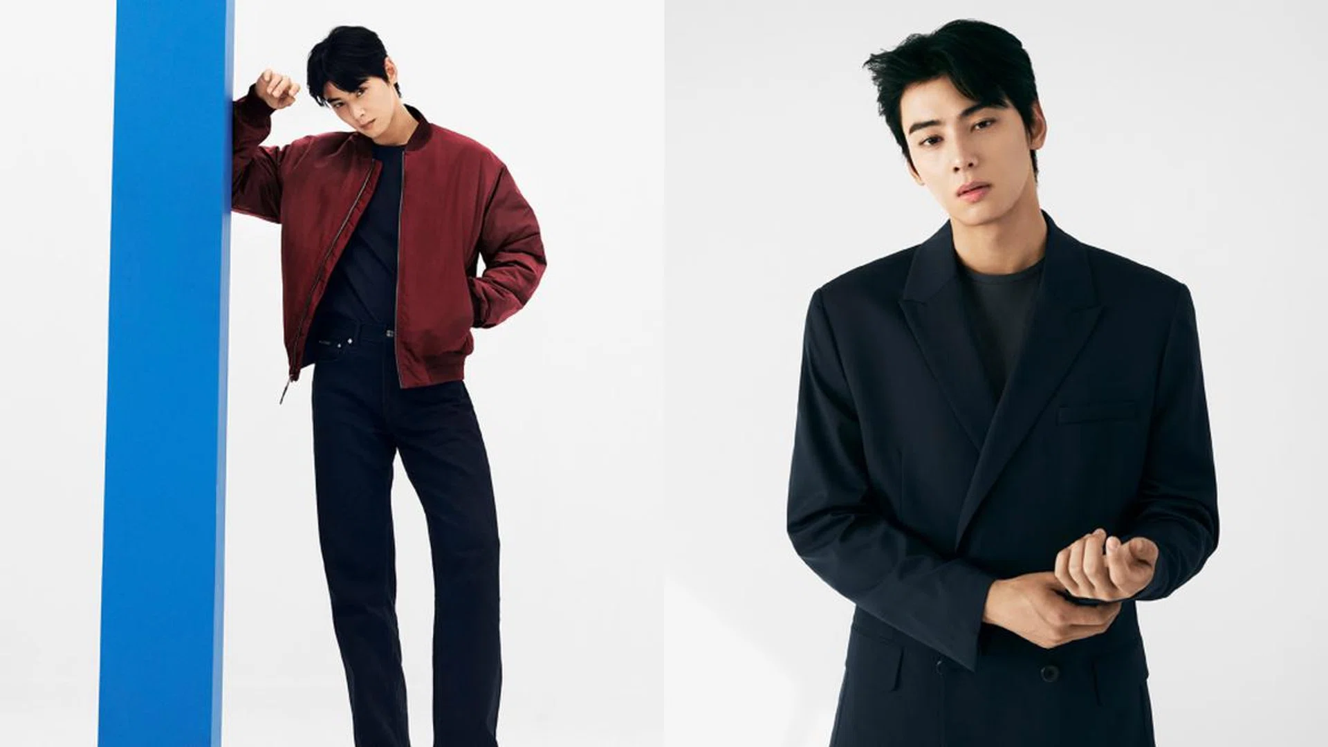 cha eun-woo calvin klein