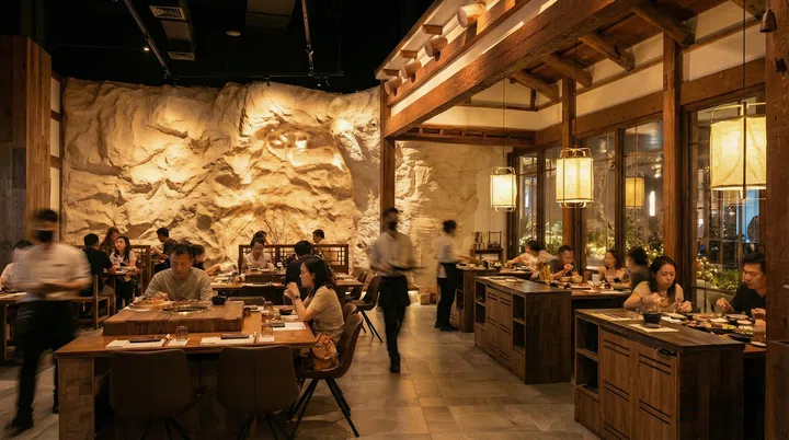 Drim Gold Cave Korean Steakhouse Singapore Sentosa