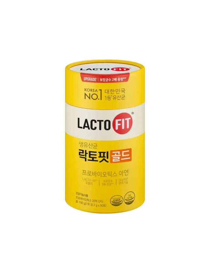 korean skincare supplements Lactofit Probiotics Gold sticks